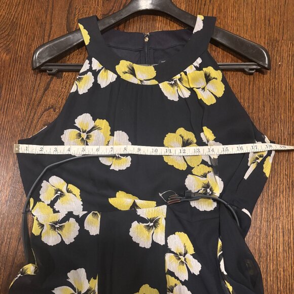 Tommy Hilfiger Women's Chiffon Midi Dress Size 14 - Picture 12 of 16